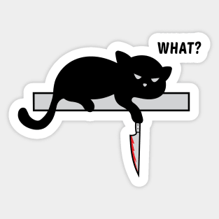 Killer Cat Sticker
